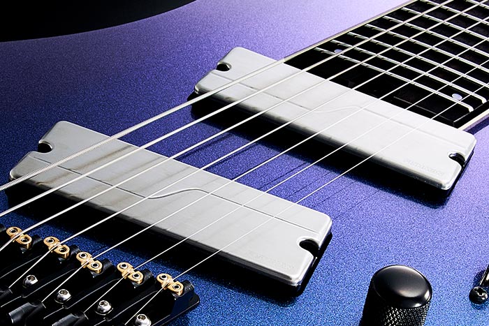 Fishman&reg; Fluence&trade; Modern Humbucker Alnico / Fluence&trade; Modern Humbucker Ceramic pickups
