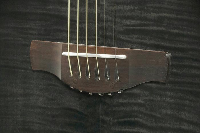 Rosewood top loading bridge