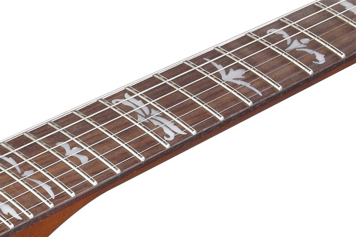 Rosewood fretboard