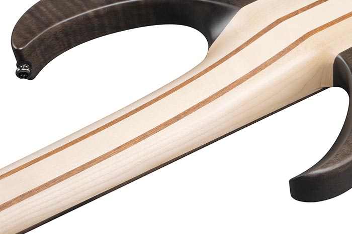 Neck-through construction