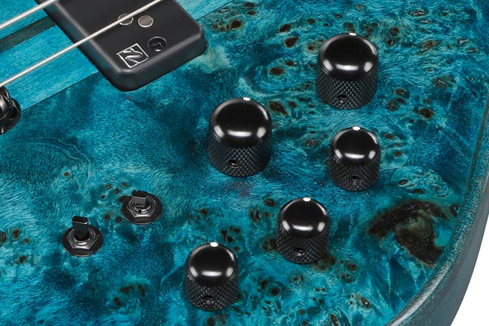 Ibanez Custom Electronics 3-band EQ w/Mid frequency switch