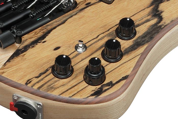 Fishman&reg; 3-band EQ w/Single Coil Mode switch (push/pull), 3-way Voice Select switch