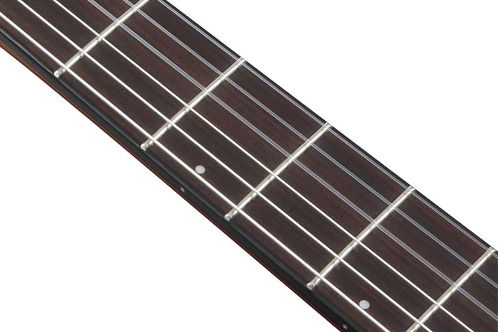 Rosewood fretboard
