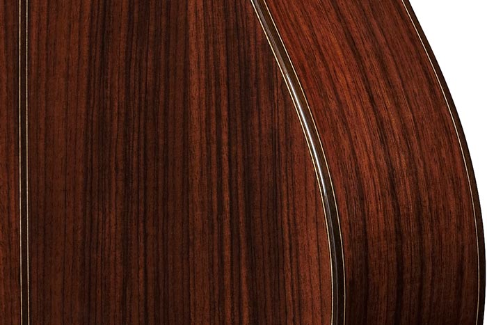 Rosewood back and sides
