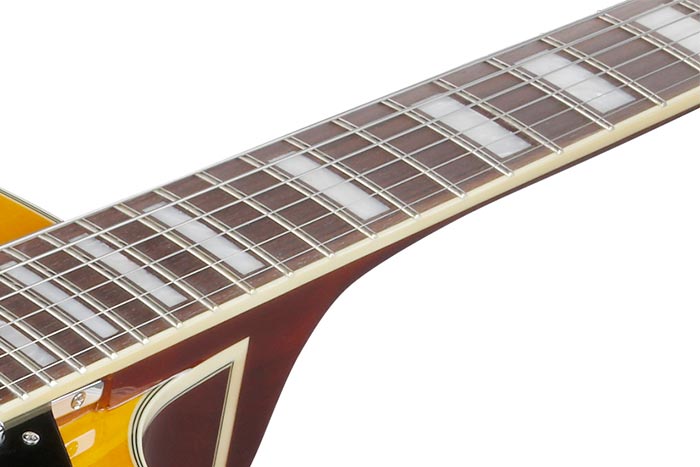 Rosewood fretboard