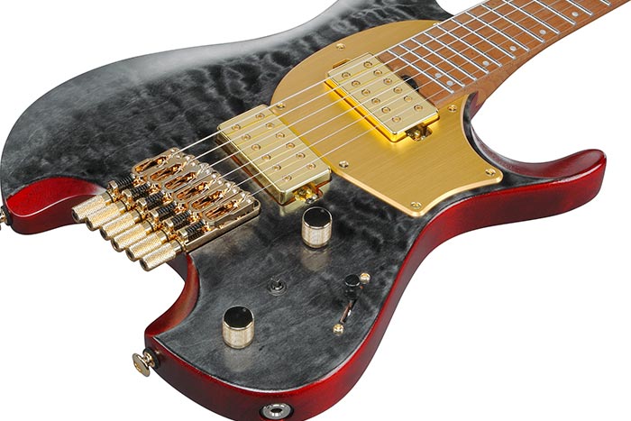 Quilted Maple top / Nyatoh body