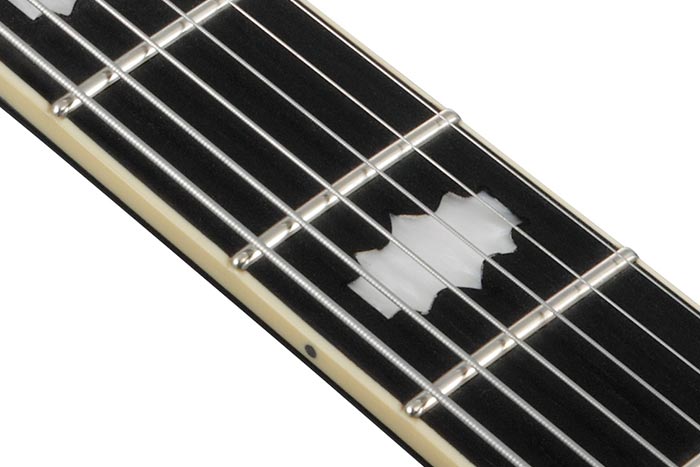 Medium frets with Artstar fret edge treatment