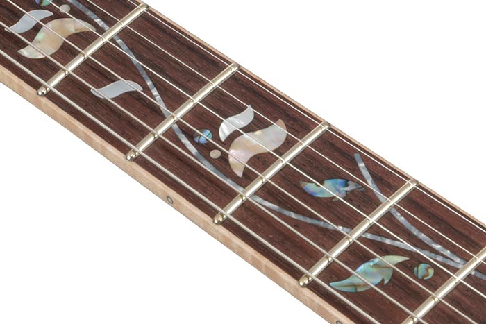 Rosewood fretboard