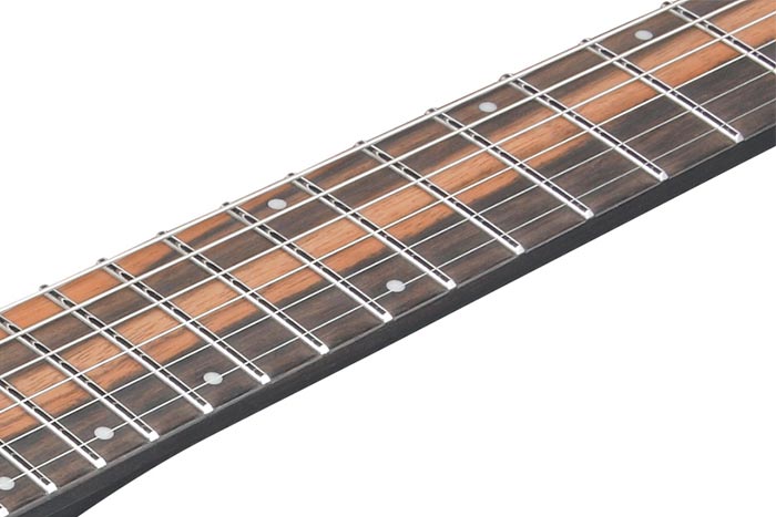 Macassar Ebony fretboard