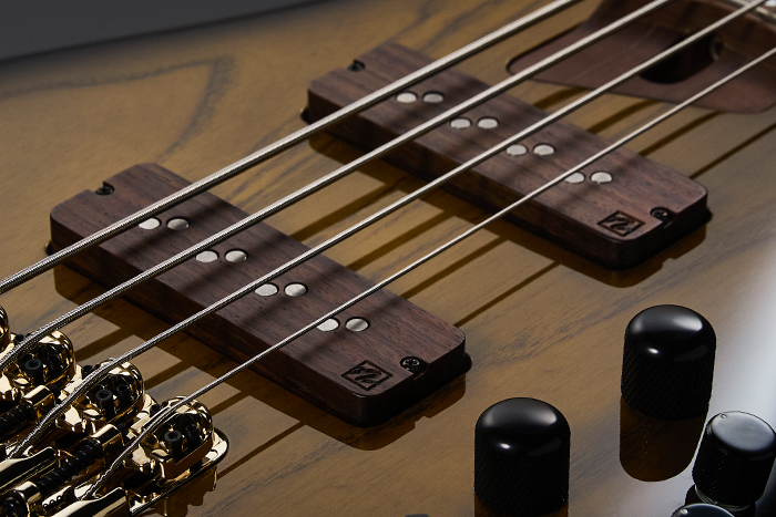Nordstrand&trade; Big Single pickups with wood cover