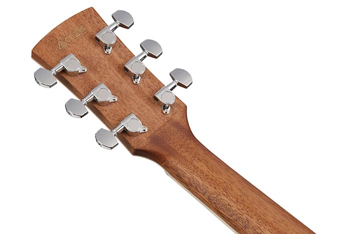 Back of the AC390MHE-OPN's headstock