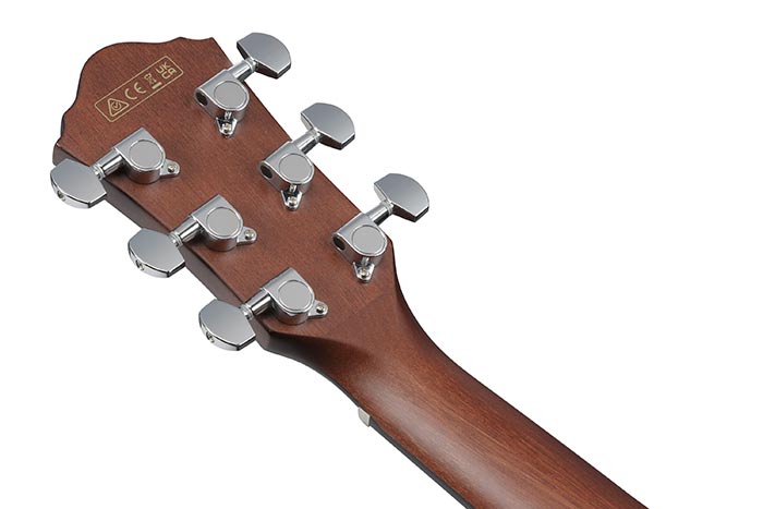 Back of the AEWC16QA-TKH's headstock