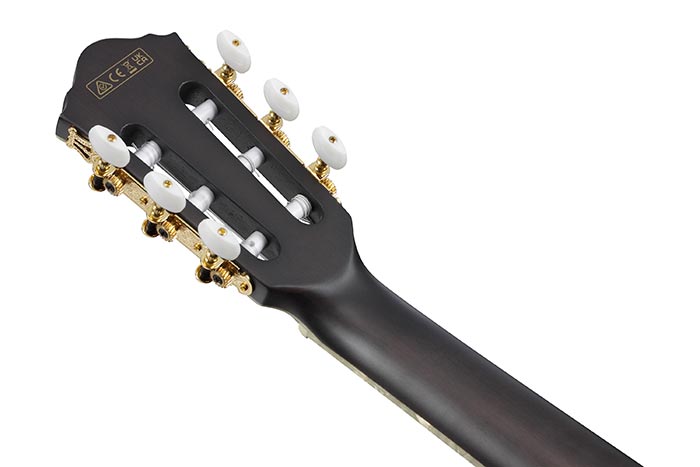 Back of the TOD10N-TKF's headstock