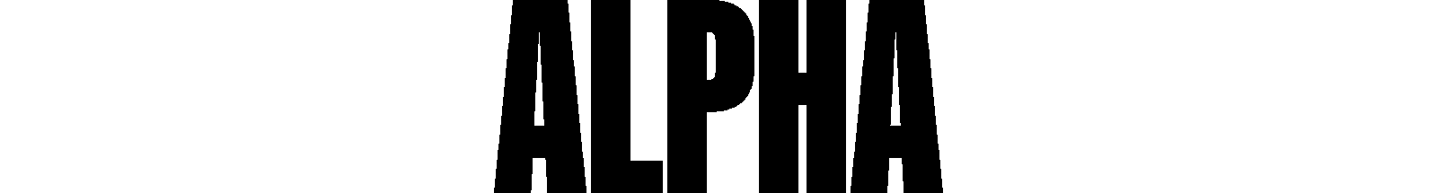Alpha logo